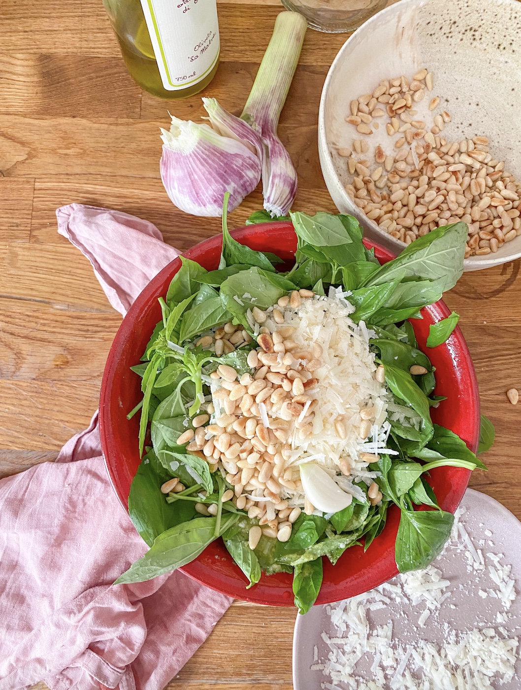 Das beste und leckerste BasilikumPesto zum Einfrieren! Littleyears